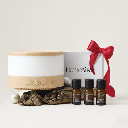 ZESTAW ŚWIĄTECZNY | Dyfuzor zapachowy LUNA | 3 olejki świąteczne