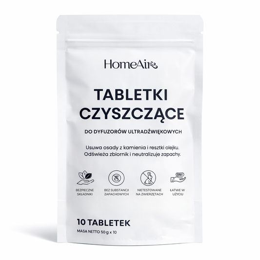 TABLETKI DO CZYSZCZENIA DYFUZORÓW WODNYCH