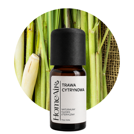 TRAWA CYTRYNOWA | naturalny olejek eteryczny | BIO