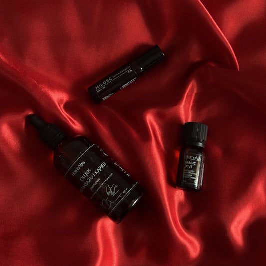 ZESTAW WALENTYNKOWY | olejek do masażu | olejek eteryczny | rollon